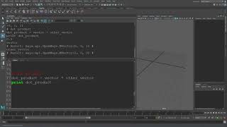Maya Math - 06 - Vector math with Python