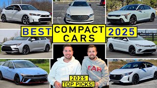BEST Compact Cars to BUY Now! -- Our TOP Pick Compact Sedans After Reviewing ALL of Them!