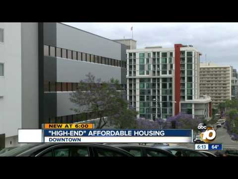 'High-end' affordable housing comes to downtown San Diego 'High-end' affordable housing comes to downtown San Diego