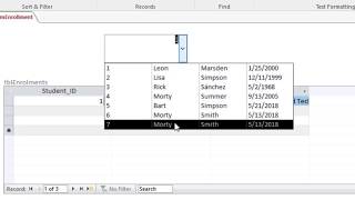 MS Access Controlling Subforms from Combo boxes