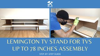 Manhattan Comfort Utopia 70.47” TV Stand Assembly aka Michaelson TV Stand for TVs up to 65" Assembly