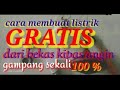 cara membuat listrik gratis