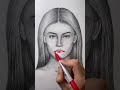 how to draw red lips makeup