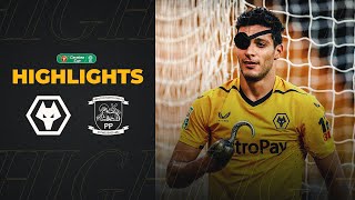 Raul Jimenez and Adama Traore on target | Wolves 2-1 Preston | Carabao Cup highlights