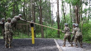 Field Leadership Reaction Course | 1st Regiment, Advanced Camp 2019