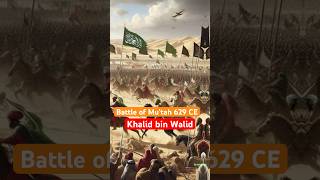 Battle of Mu'tah : Khalid bin Walid’s Brilliant Strategy | #shorts #prophetmuhammad #khalidbinwalid