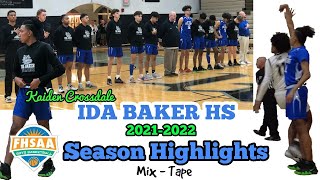 KAIDEN CROSSDALE'S BASKETBALL HIGHLIGHTS MIXTAPE - IDA S. BAKER HS Season 2021-2022