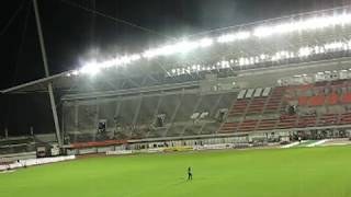 レノファ山口FCvs横浜FC 2018 J2リーグ第21節 オレンジに染まっていたスタジアム！