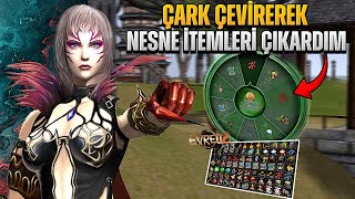 EVREN2 - ÇARKTAN NESNE MARKET İTEMLERİ ÇIKARTIP HASARI UÇURDUM | #metin2 #metin2pvp #evren2