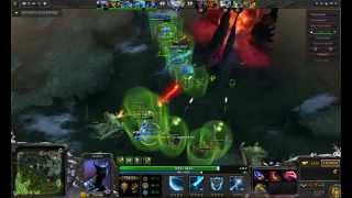 Razor RAMPAGE!! DOTA 2