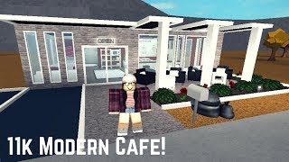 Modern Cafe Speedbuild Welcome To Bloxburg Roblox