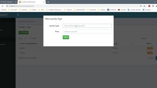 Laundry Management System using Php, MySQL, JavaScript, Bootstrap, jQuery, Ajax