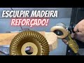 DISCO ESCULPIR MADEIRA - NUNCA ACABA??? WOOD CARVING DISC INDUSTRIAL!