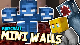 MINI WALLS! [DEATH MONTAGE] - New Minecraft Mini Game W/AshDubh