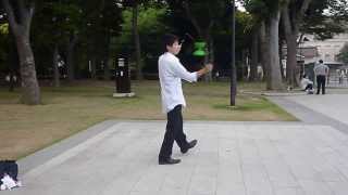 Ueno Park Tokyo Japanese Diabolo Spinning