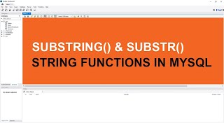 SUBSTRING FUNCTION IN SQL | SQL Tutorial For Beginners [ HINDI ] #17