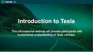 Intro to Tesla Webinar