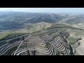 aerial view of terraced farm field in gansu province china in 4k unwind free stock video