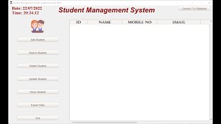 Student Management System with MySQL using Python (Part - 2)