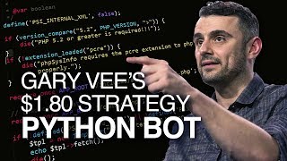 Gary Vee's $1.80 Instagram growth strategy - Python Bot