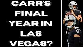 Is this Derek Carr's LAST SEASON with the Las Vegas Raiders? | The Sports Brief Podcast