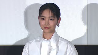 當真あみ、「かがみの孤城」収録終了時に涙（アニメーション映画 かがみの孤城 公開前夜祭舞台あいさつ／當真あみ 芦田愛菜 宮﨑あおい 原恵一 辻村深月）