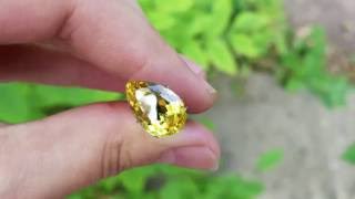 Dazzling Yellow Brazilian Heliodor Gemstone from KGC