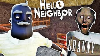 GRANNY DANS HELLO NEIGHBOR !