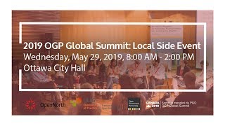 2019 OGP Global Summit: Local Side Event