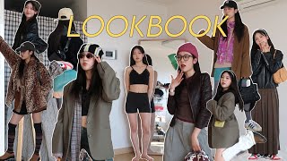 [158cm/47kg]곧 개강이라며..? 내적 관종들을 위해 준비한 통통 튀는 개강룩 10가지🌻🧡winter to spring lookbook