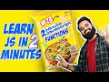 Functions in JavaScript | 2 Minute JS | JavaScript Tutorials in Hindi [Part 13]