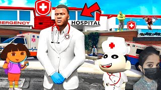 Franklin's House Became Hospital | Avengers Saved Los Santos - GTA 5