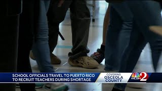 Osceola County Schools recruiting teachers in Puerto Rico
