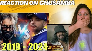 EMIWAY CHUSAMBA REACTION | EMIWAY vs KRSNA BEEF History