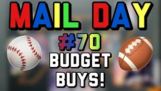 SPORTS CARD MAILDAY #70 || BUDGET BUYS!!! || SPORTS CARD INVESTING