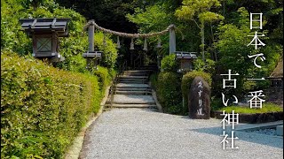 [Oomiwa Shrine] The oldest shrine in Japan and the strongest power spot.