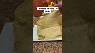 Tamales verdes de pollo #tamalesverdesdepollo #tamalesmexicanos #tamales #tamalesdepollo #comida