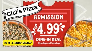 Cici's $4.99 Pizza Buffet / Cici's Pizza / Cici's All You Can Eat Pizza Buffet