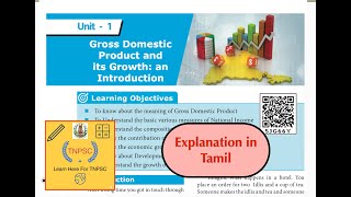 Gross Domestic Product and it’s Growth | Class 10 Economy | Nature of Indian Economy | GDP |TNPSC