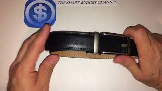 Comfort Click Leather Belt Review [As seen on T.V.] (Wal-Mart Item)