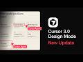 Design 10X Faster with the NEW Cursor Design Mode (New Update)