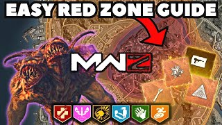 Easy Red Zone Solo Survival Guide in MW3 Zombies