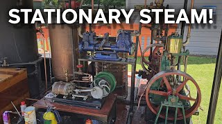 Stationary Steam Plant at the Steam 'N Steel Convention 2025