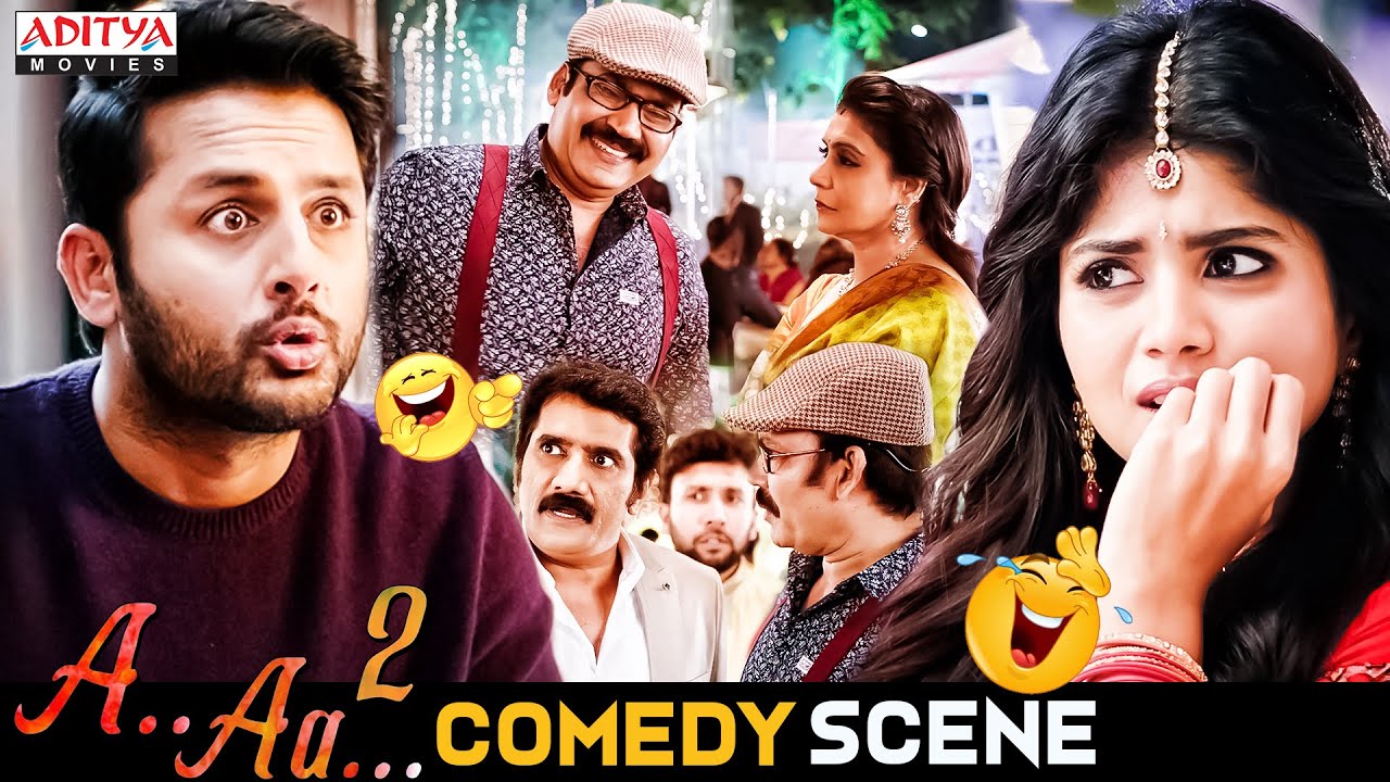 "A Aa 2" Movie All Time Comedy Scenes || Nithiin || Megha Akash || Ashu ...