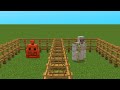 Copper golem and golem smart friends in minecraft