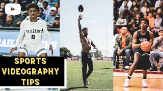 10 Tips for Sports Videography: WHAT CAMERA TO USE??