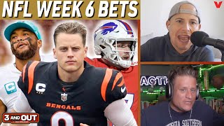 NFL Week 6 Bets: Seahawks-Bengals, Giants-Bills, Panthers-Dolphins | 3 & Out
