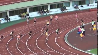 女子400公尺接力預賽第1組