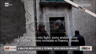 Il giallo del medico ucciso, il testimone:" Aveva i pantaloni abbassati" - Ore 14 del 05/04/2023