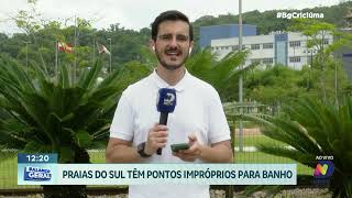 Confira o índice de balneabilidade nas praias do Sul de Santa Catarina